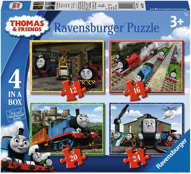 Thomas & Friends 4 Puzzles in One 