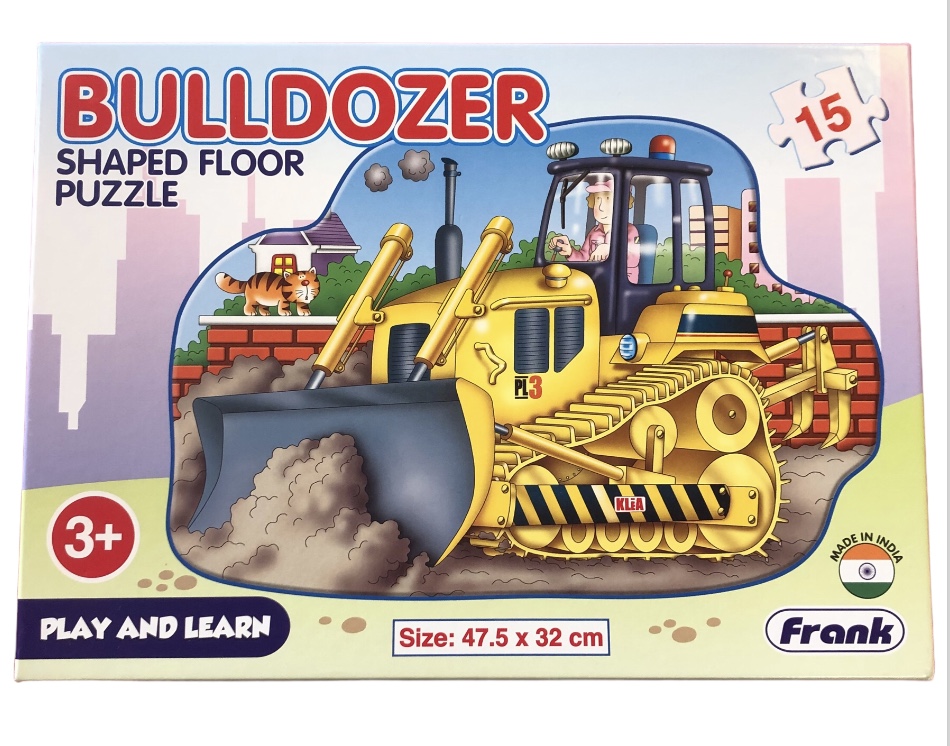 Bulldozer Floor Puzzle