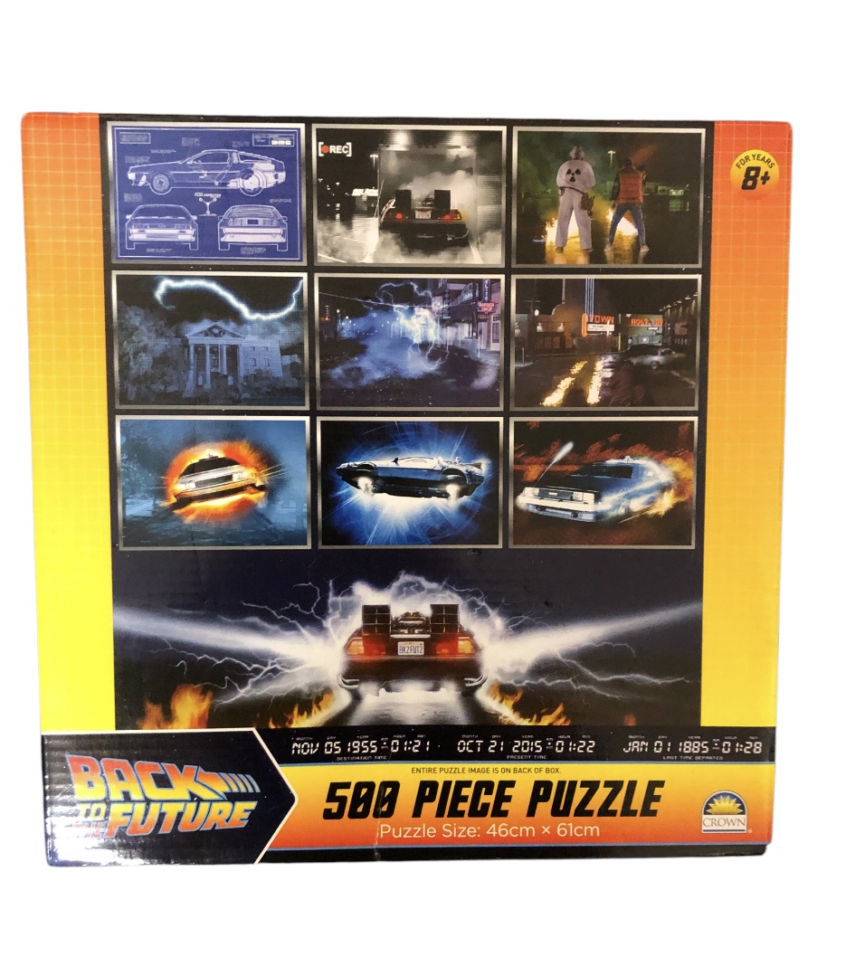 Back to the Future 500 Piece puzzle