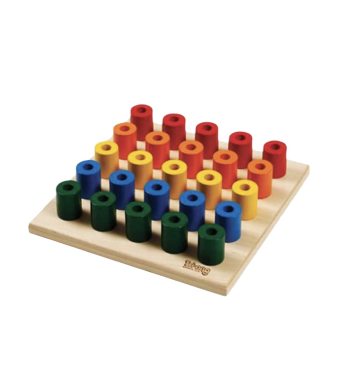 Wooden Peg Board
