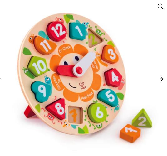 Hape Clock Puzzle