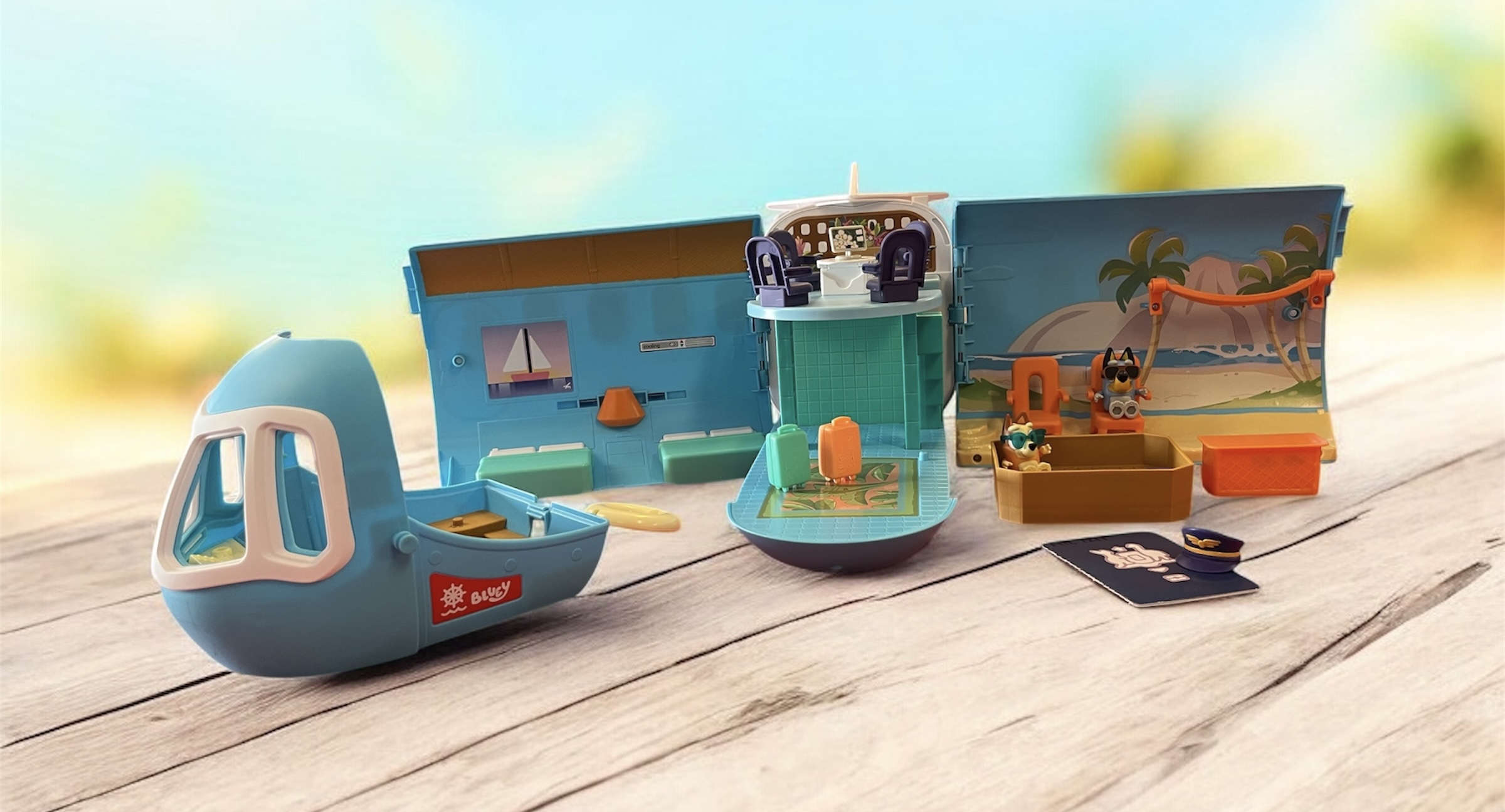 Bluey Transforming Plane-Set