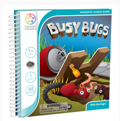 Busy Bugs magnetic puzzle game