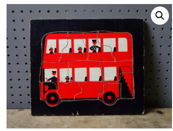 London Bus Jigsaw