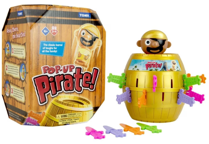 Gold Pop Up Pirate