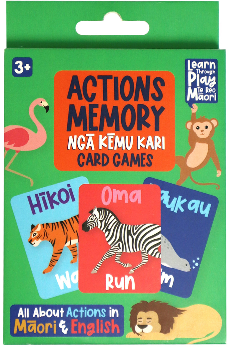 Actions Memory - Te Reo Card Game
