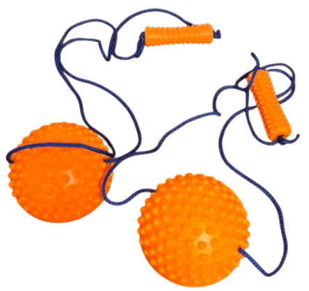 Orange stilts